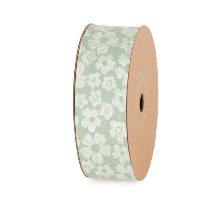 NASTRO FLORA 40MMX10MT VERDE ACQUA